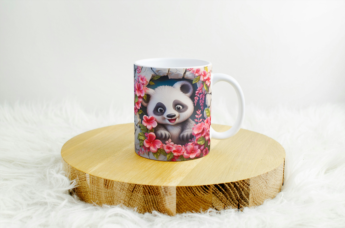 Cute 3D Design Mug.Perfect Present for Mum, Friend or Animal Enthusiast #panda .