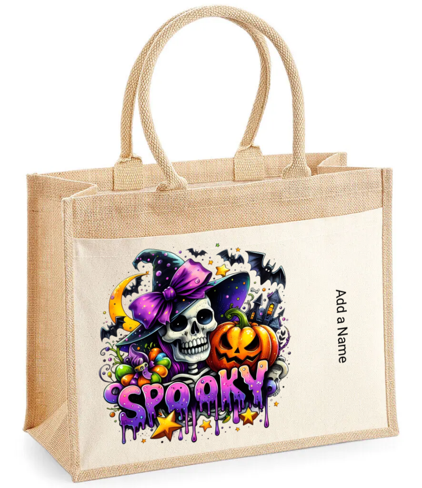 Spooky Season, Jute Bag.