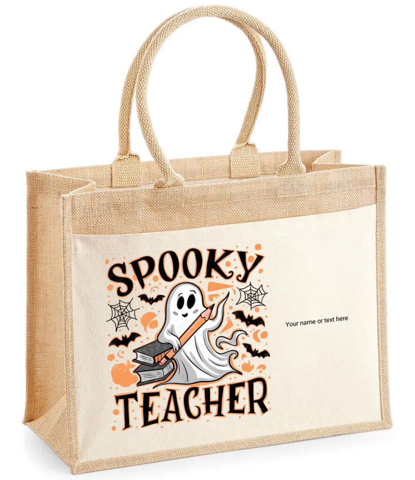 Spooky Season, Jute Bag.