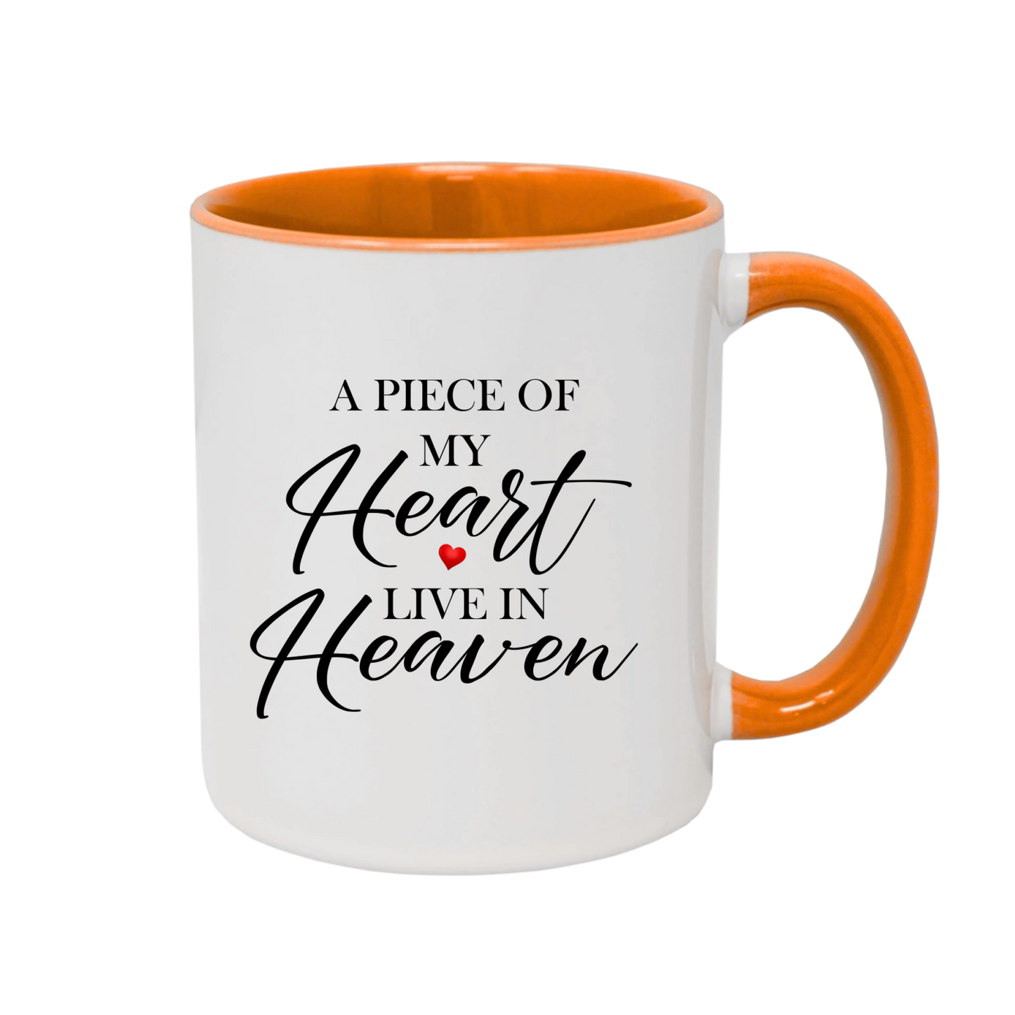 🕊️ Personalised Memorial Mug – Custom Clipart Family Tribute – 11oz Ceramic Keepsake