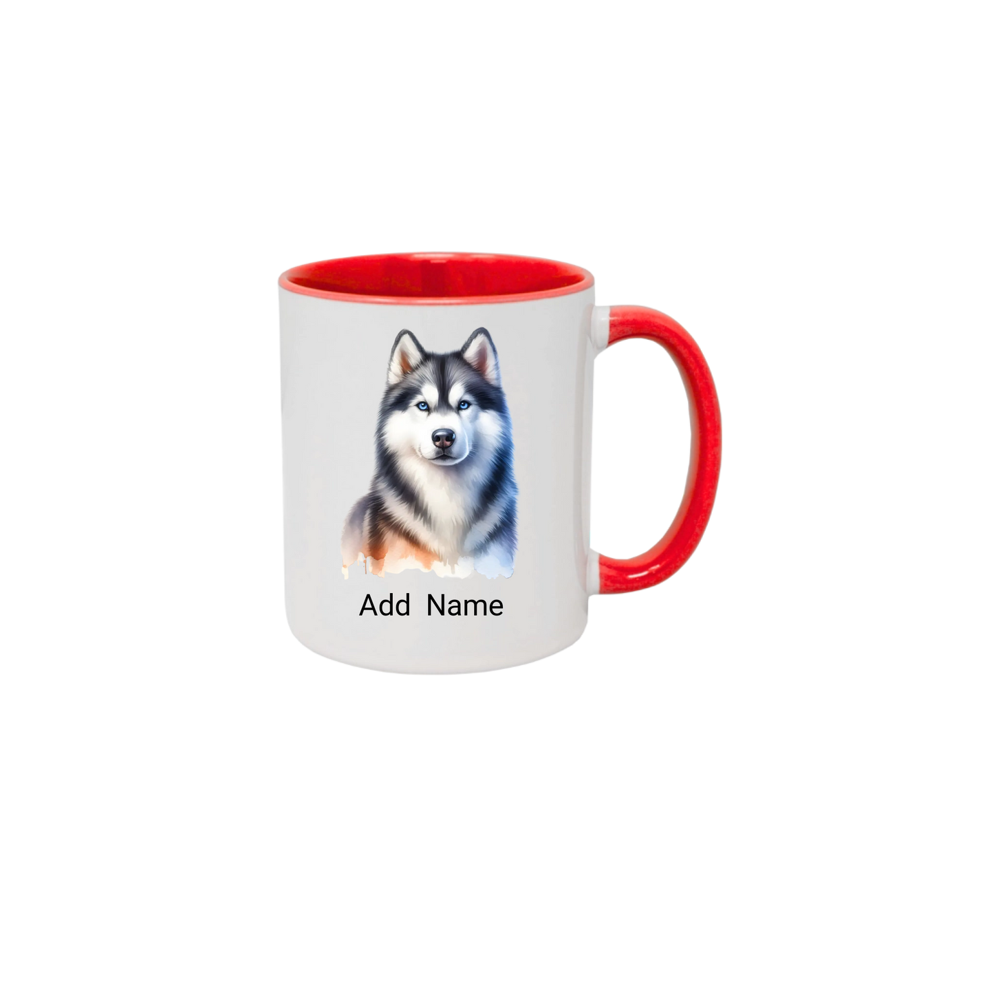 Personalised Mug With Dog Design And Quotes.
