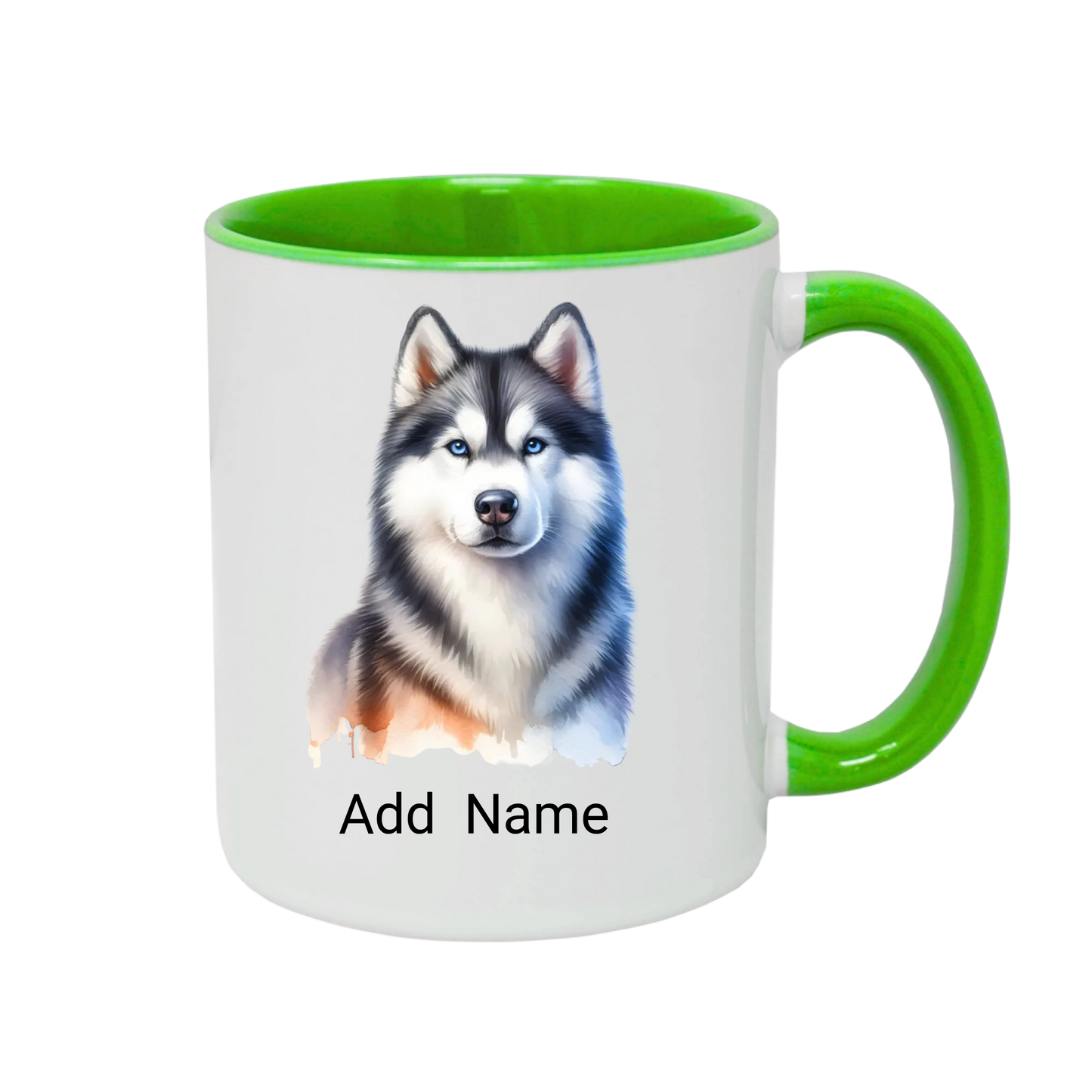Personalised Mug With Dog Design And Quotes.