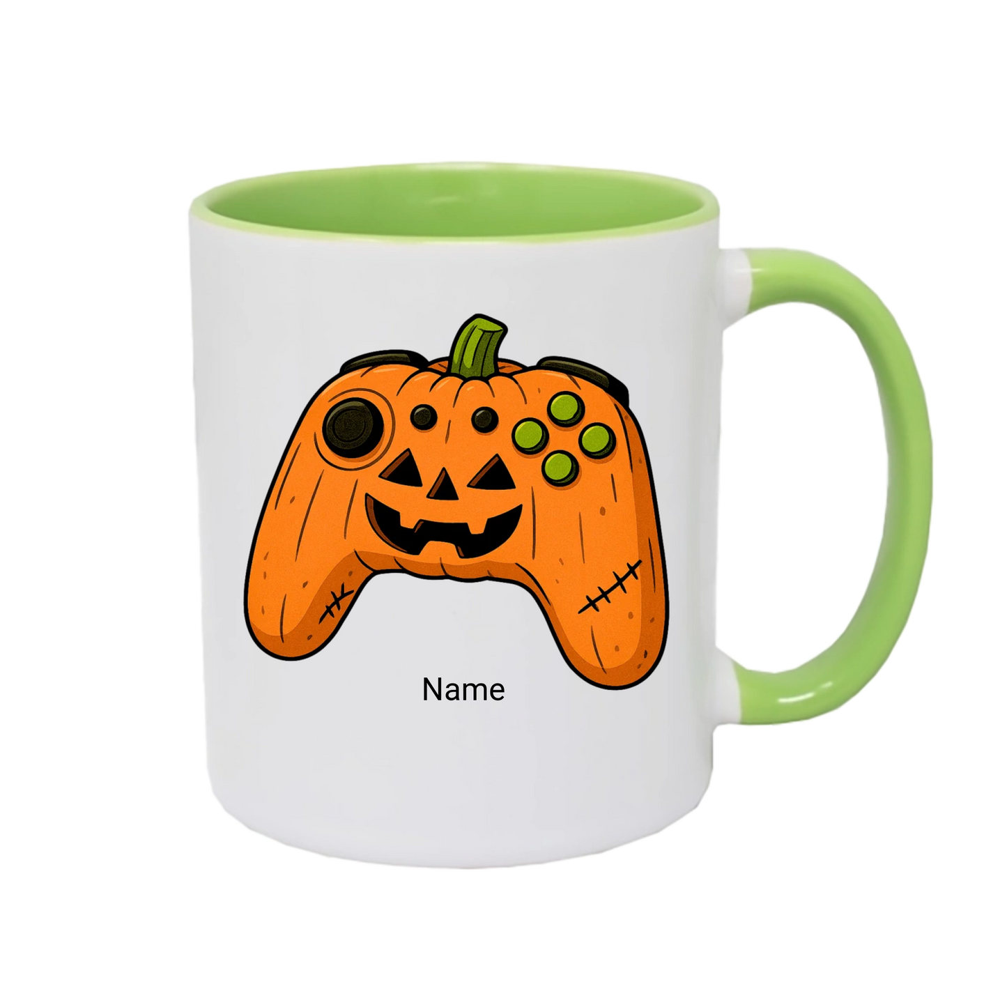 Halloween Gaming Mug | Personalised Gamer Gift Coffee Cup 11oz .05