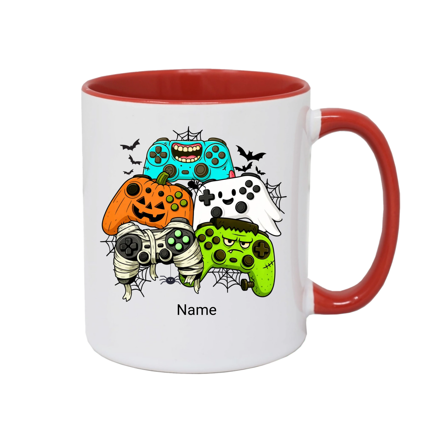 Halloween Gaming Mug | Personalised Gamer Gift Coffee Cup 11oz .06