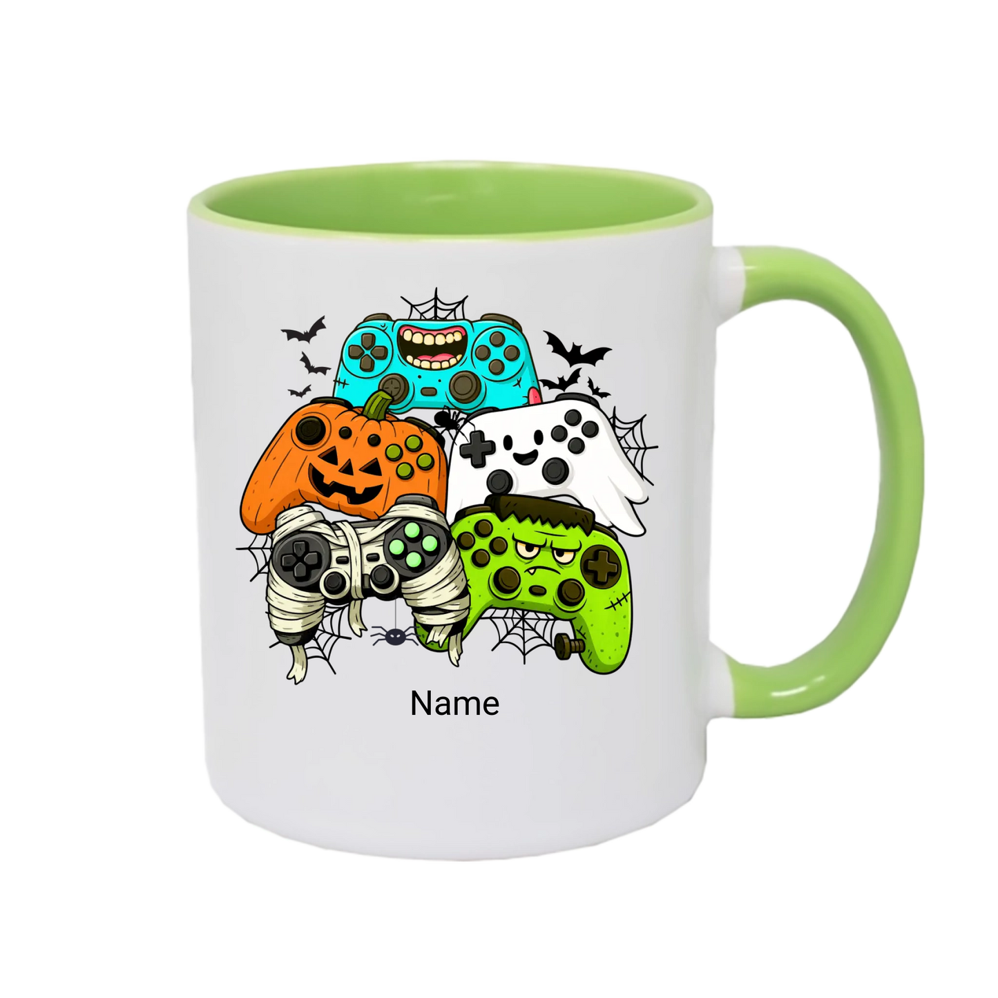 Halloween Gaming Mug | Personalised Gamer Gift Coffee Cup 11oz .06