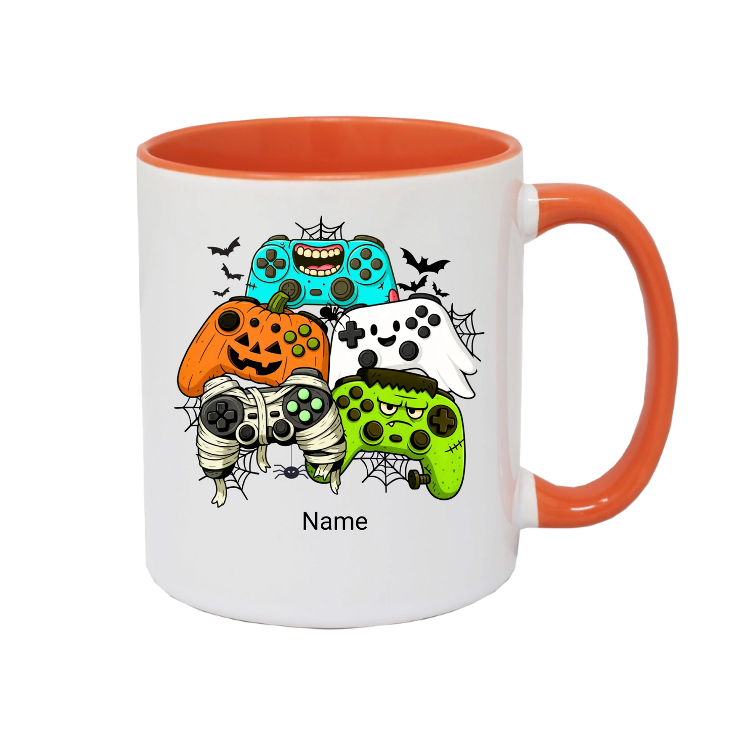 Halloween Gaming Mug | Personalised Gamer Gift Coffee Cup 11oz .06