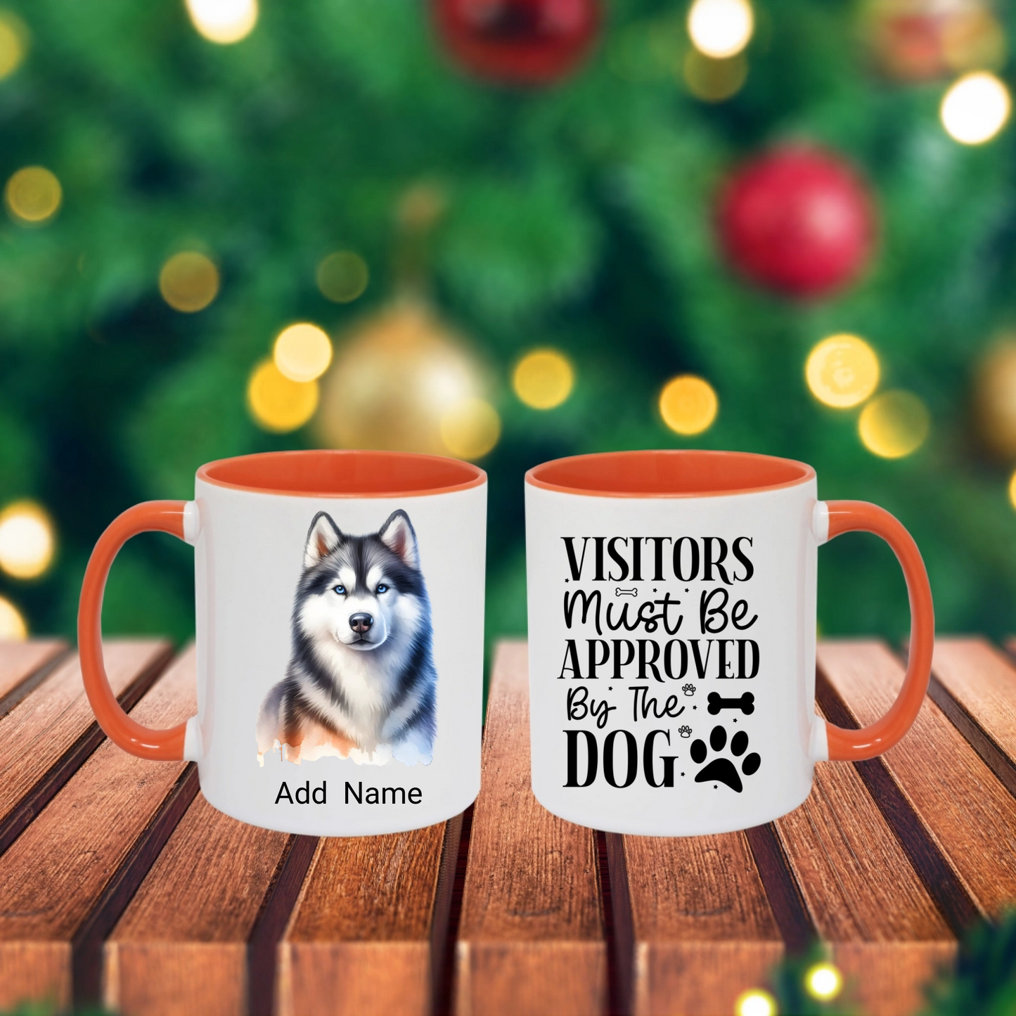 Personalised Dog Design Ceramic Mug - Pet Lover Gift