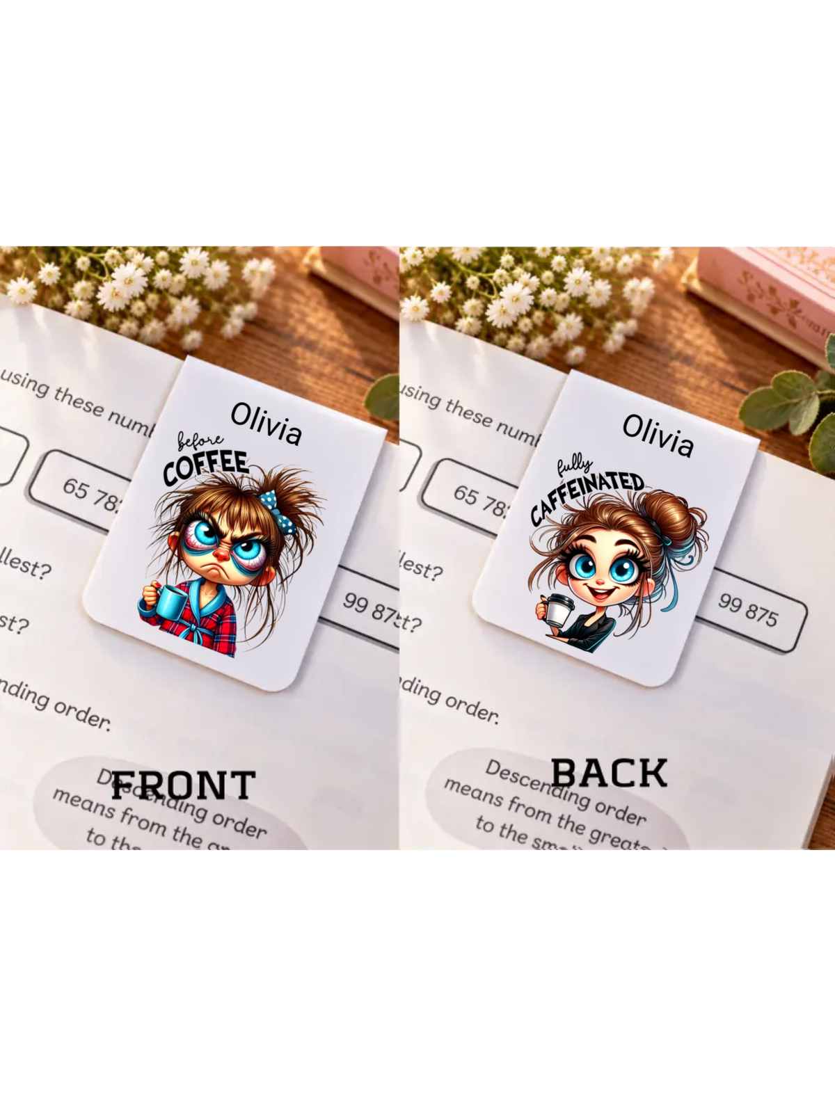 Personalised Magnetic Bookmark – Upload Your Own Photo or Design