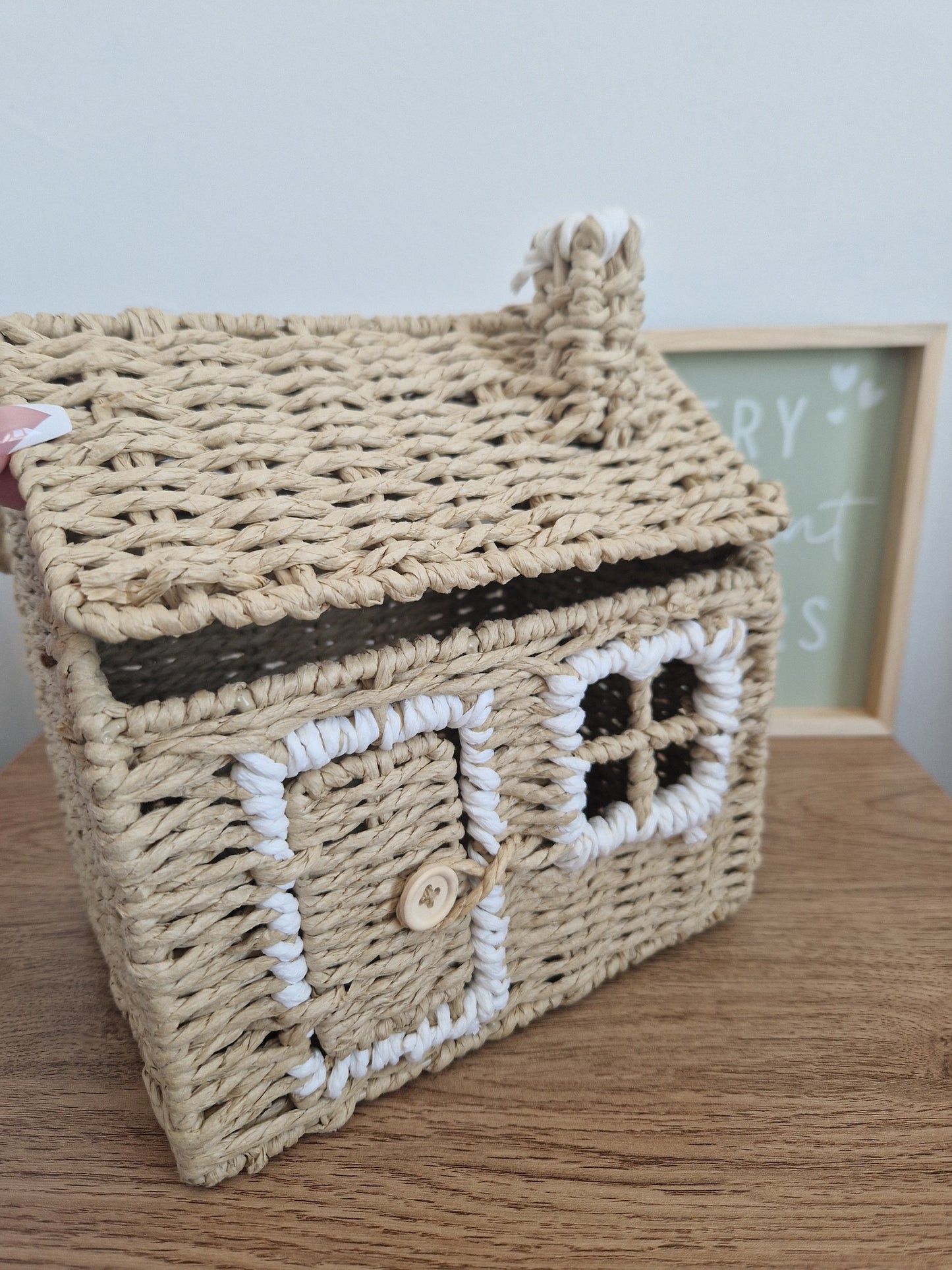 Wicker House Basket