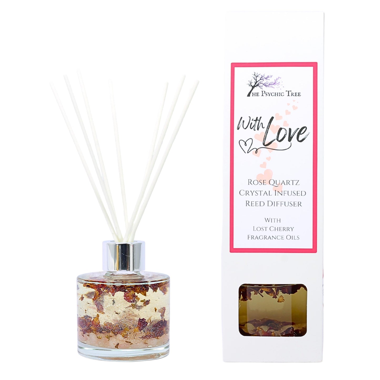 With Love - Crystal Infused Reed Diffuser