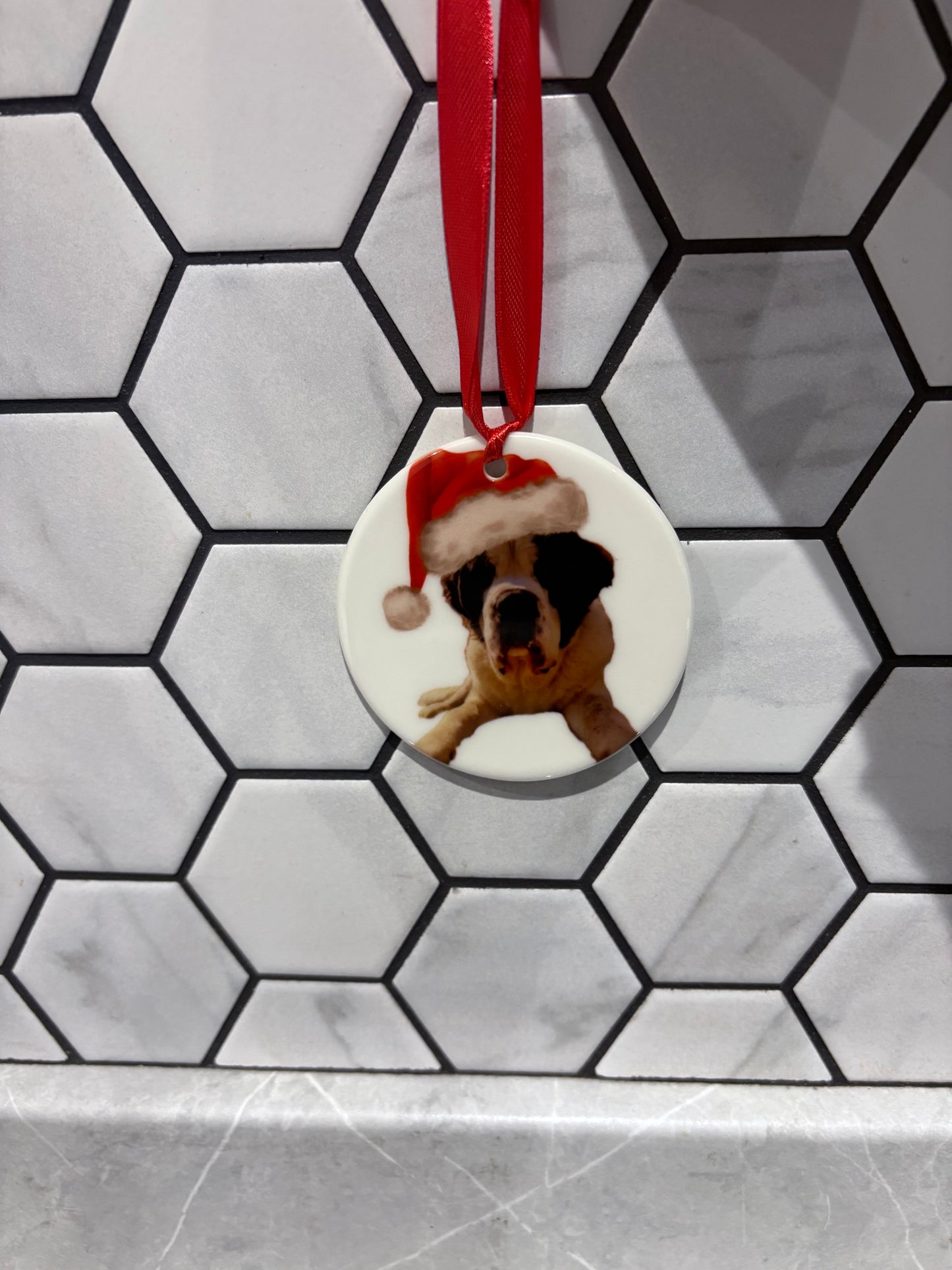 Personalised Christmas Pet Bauble Ornament