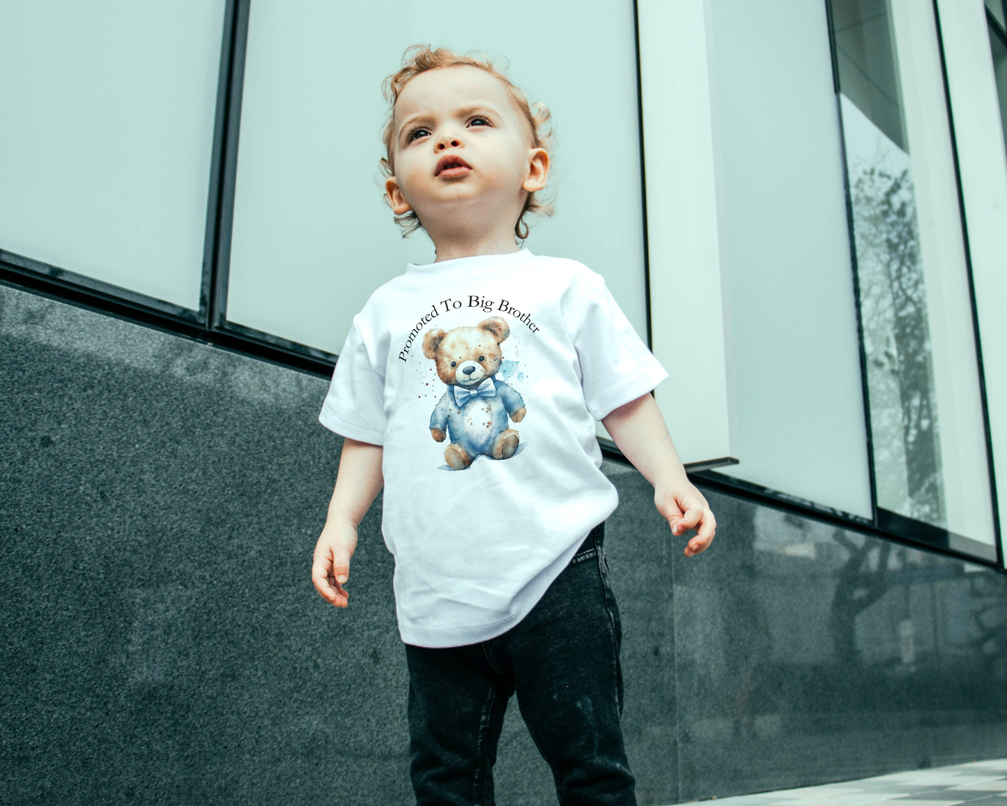 Promoted to big sister kids t-shirt .