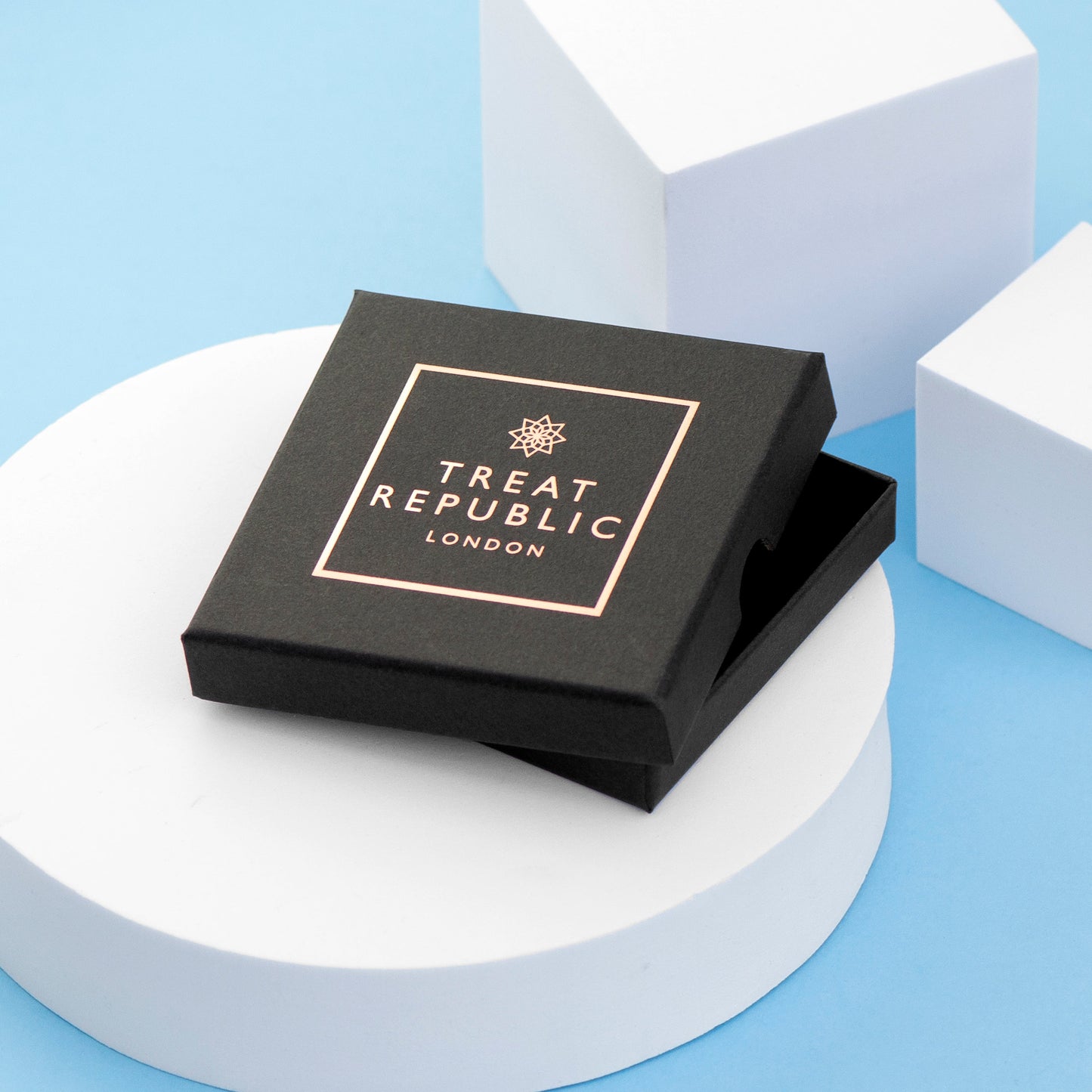 Personalised Always with You Initial Black Bracelet