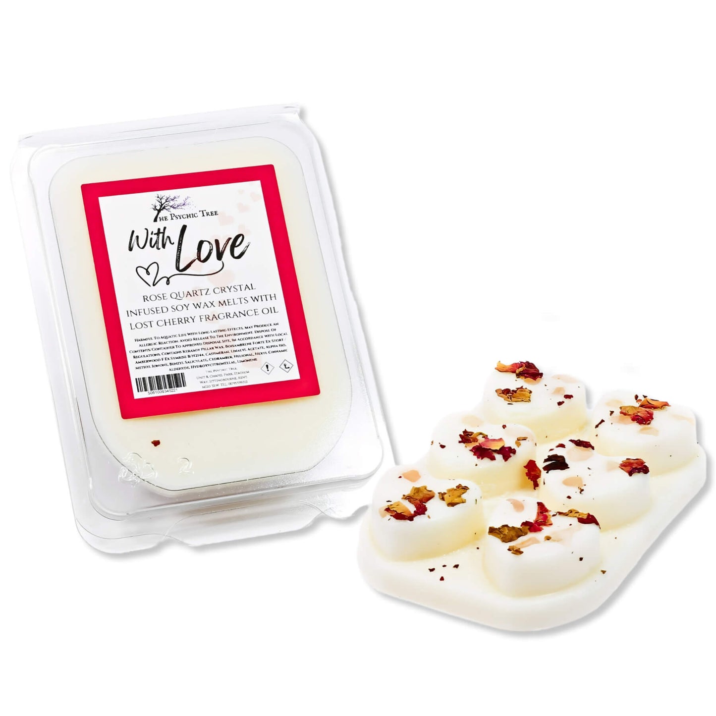 With Love - Crystal Infused Scented Wax Melts