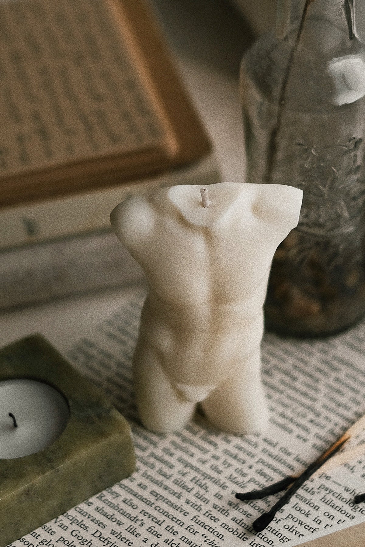 Small Scented David Body Candle