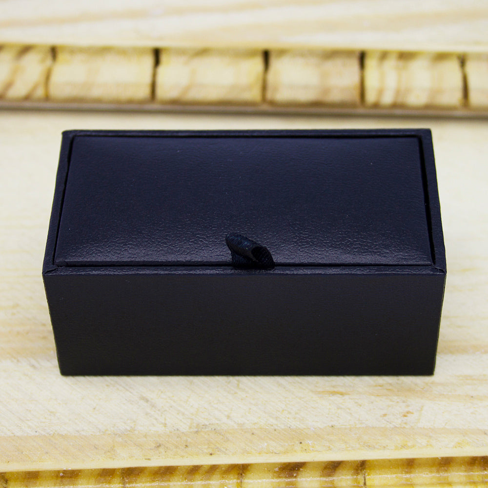 Personalised Men's Gold Oval Cufflinks