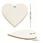 Wooden Heart Plaque Friendship Leaving Gift
