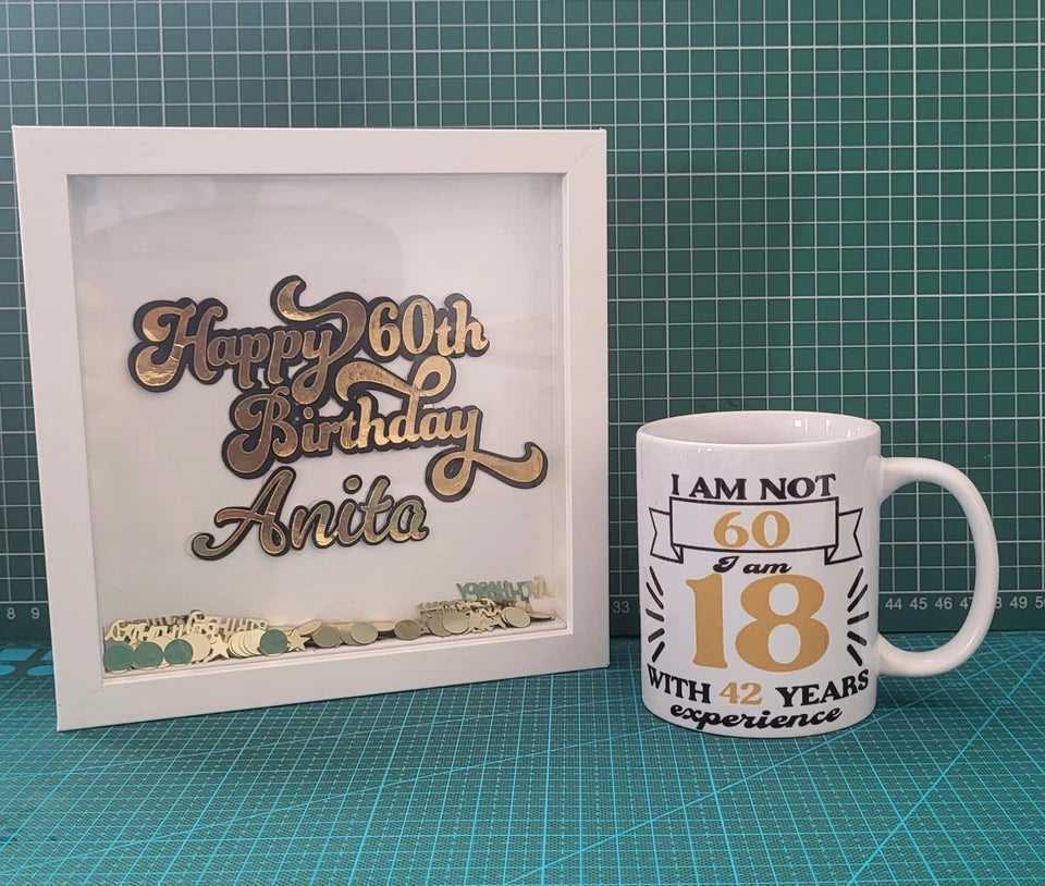 Gift set , Happy 60th Birthday