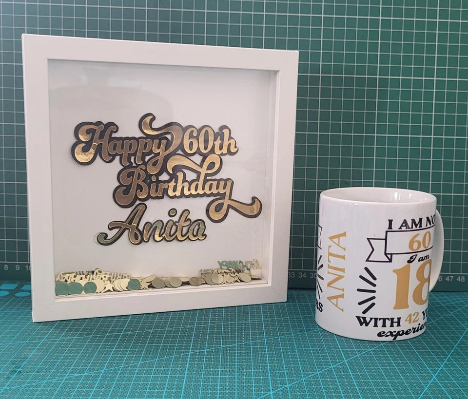 Gift set , Happy 60th Birthday