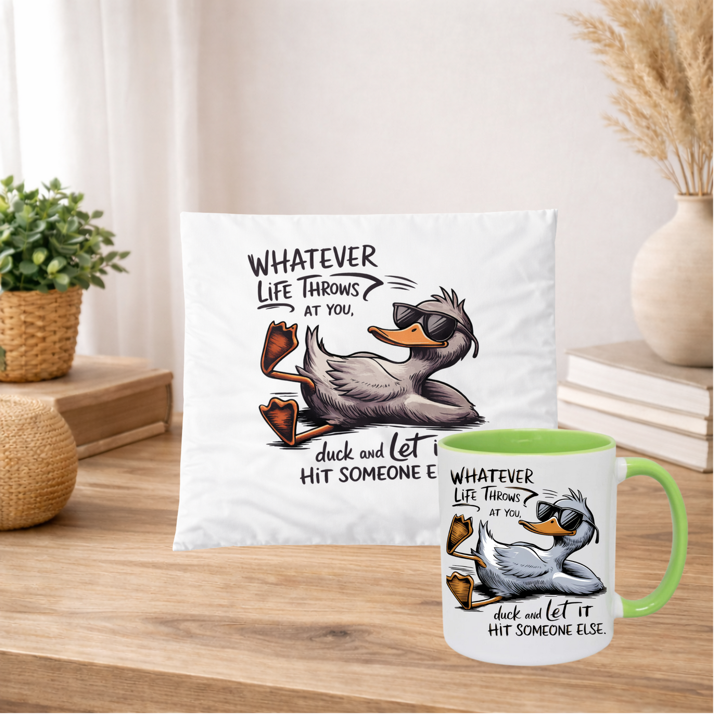 Funny Duck Mug Gift Novelty Mug UK Office Humour Gift Colour Changing Mug Birthday