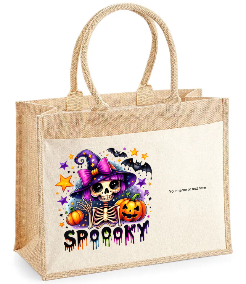 Spooky Season, Jute Bag.