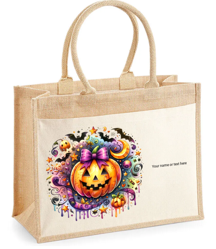Spooky Season, Jute Bag.