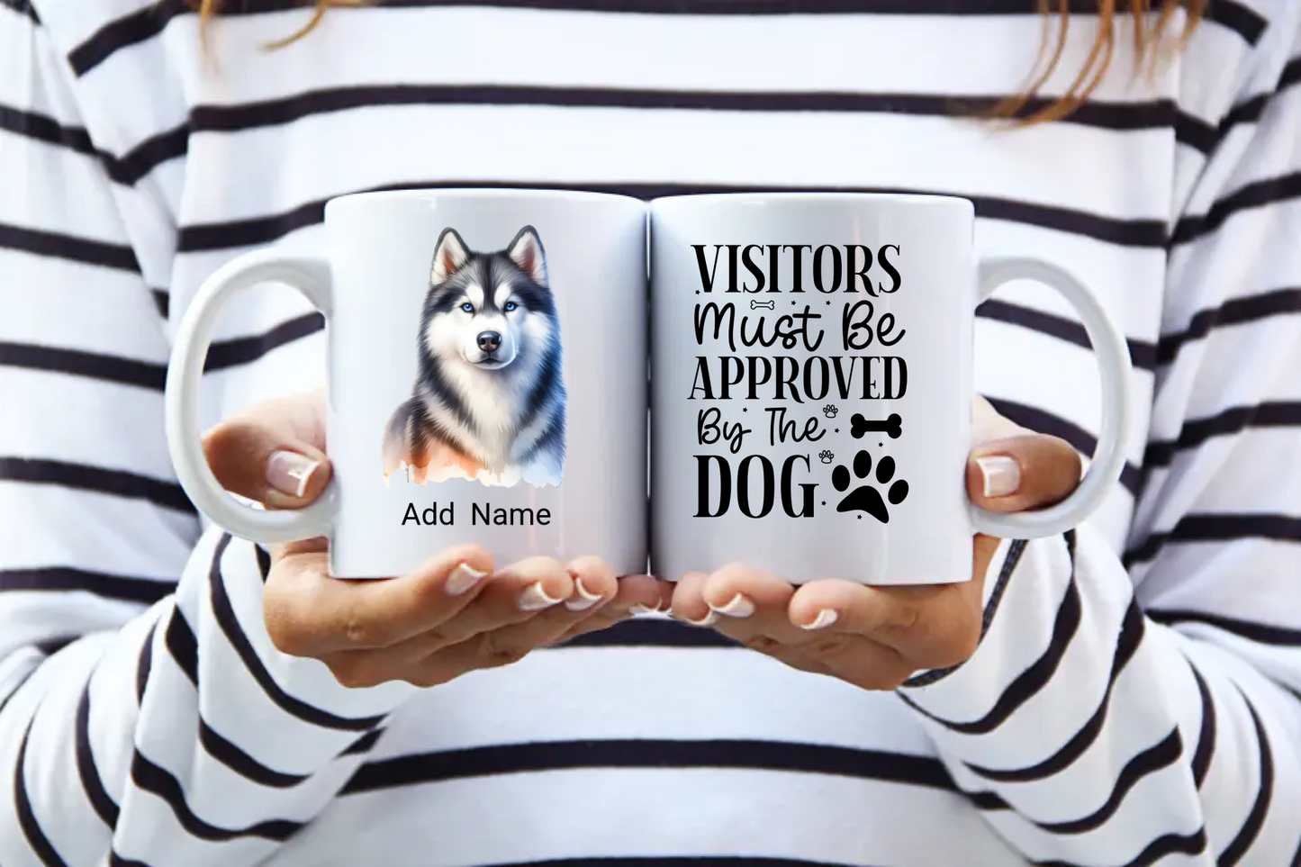 Personalised Dog Design Ceramic Mug - Pet Lover Gift