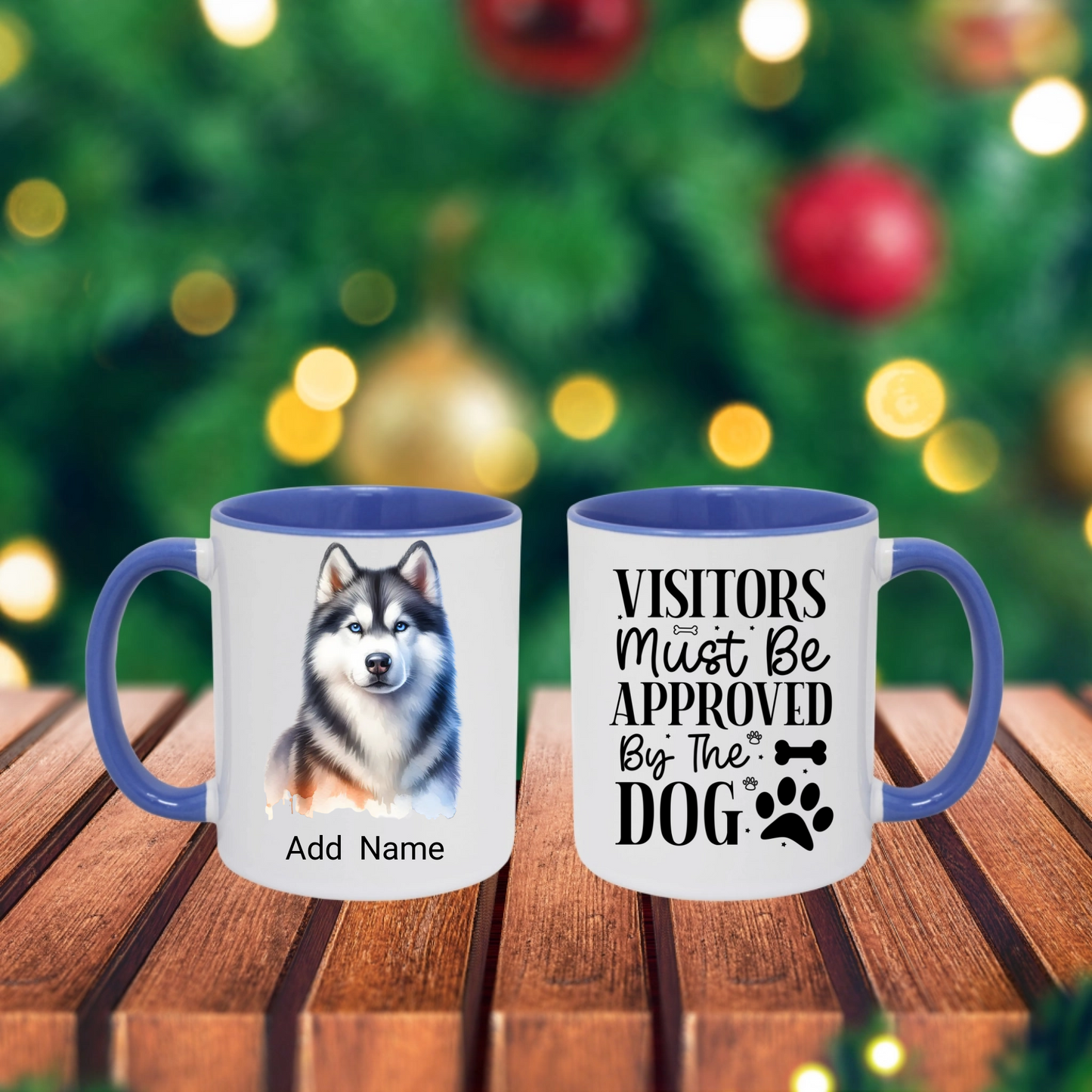 Personalised Dog Design Ceramic Mug - Pet Lover Gift