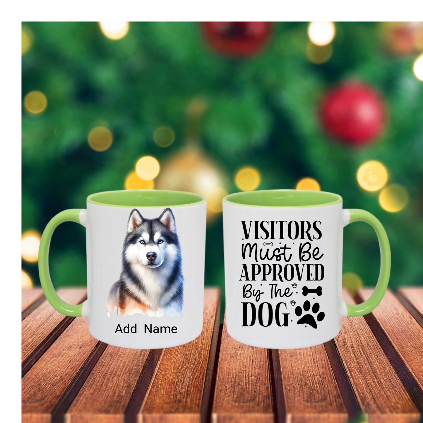 Personalised Dog Design Ceramic Mug - Pet Lover Gift