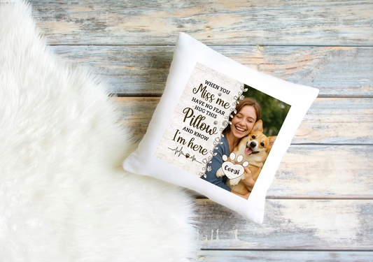 Personalised Memorial Cushion – Photo Upload