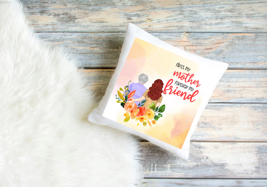 Personalised Mother & Daughter Pillowcase – Custom Clip Art Design