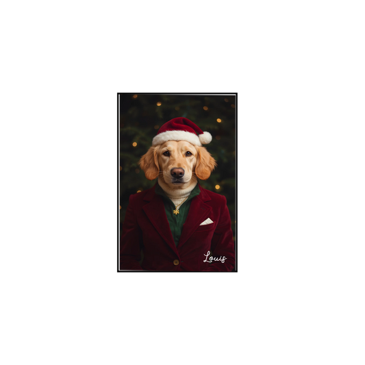 Personalised Pet AI Wall Art Print – Upload Your Photo