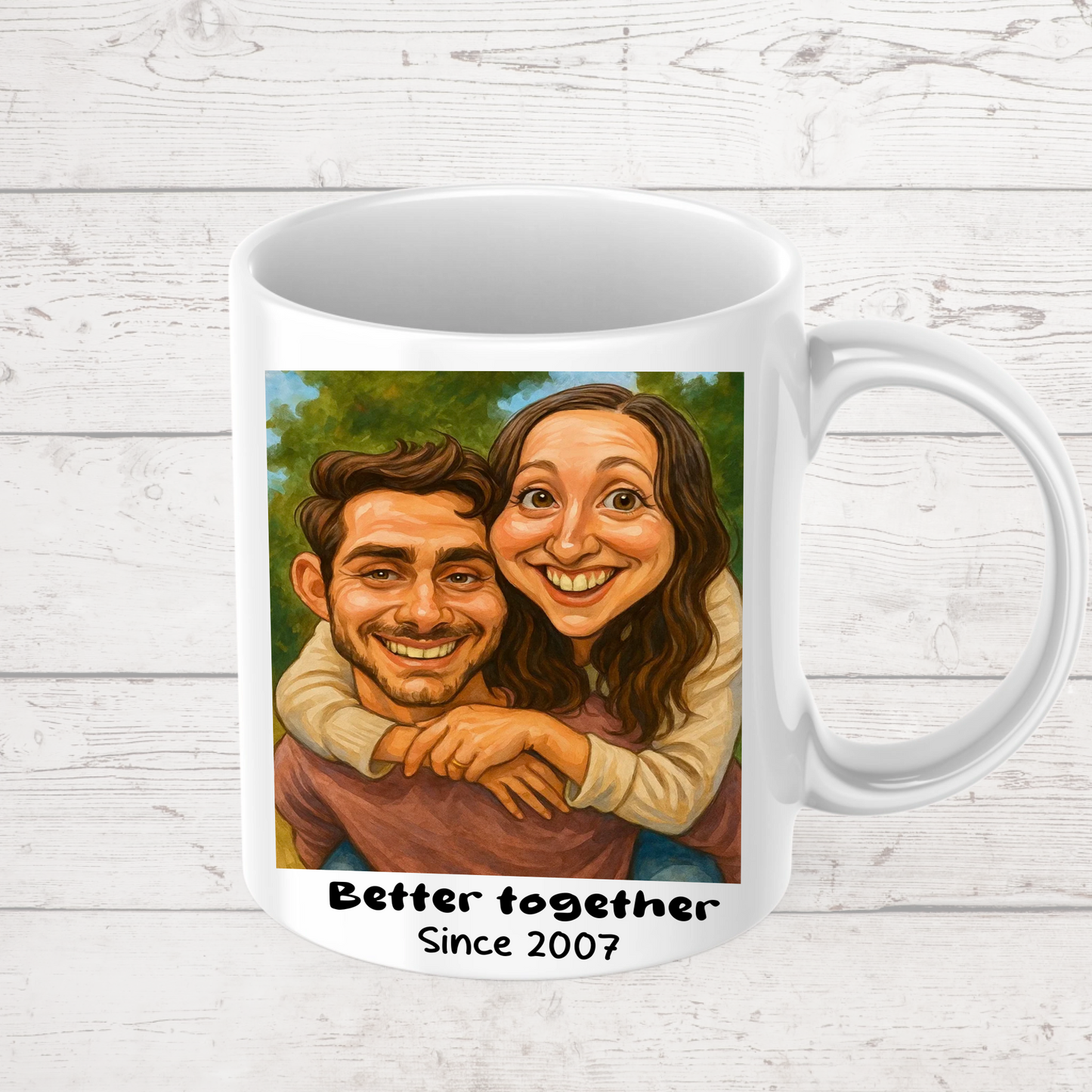 Personalised Romantic Gift Box – Teddy Bear, Custom Mug & Crochet