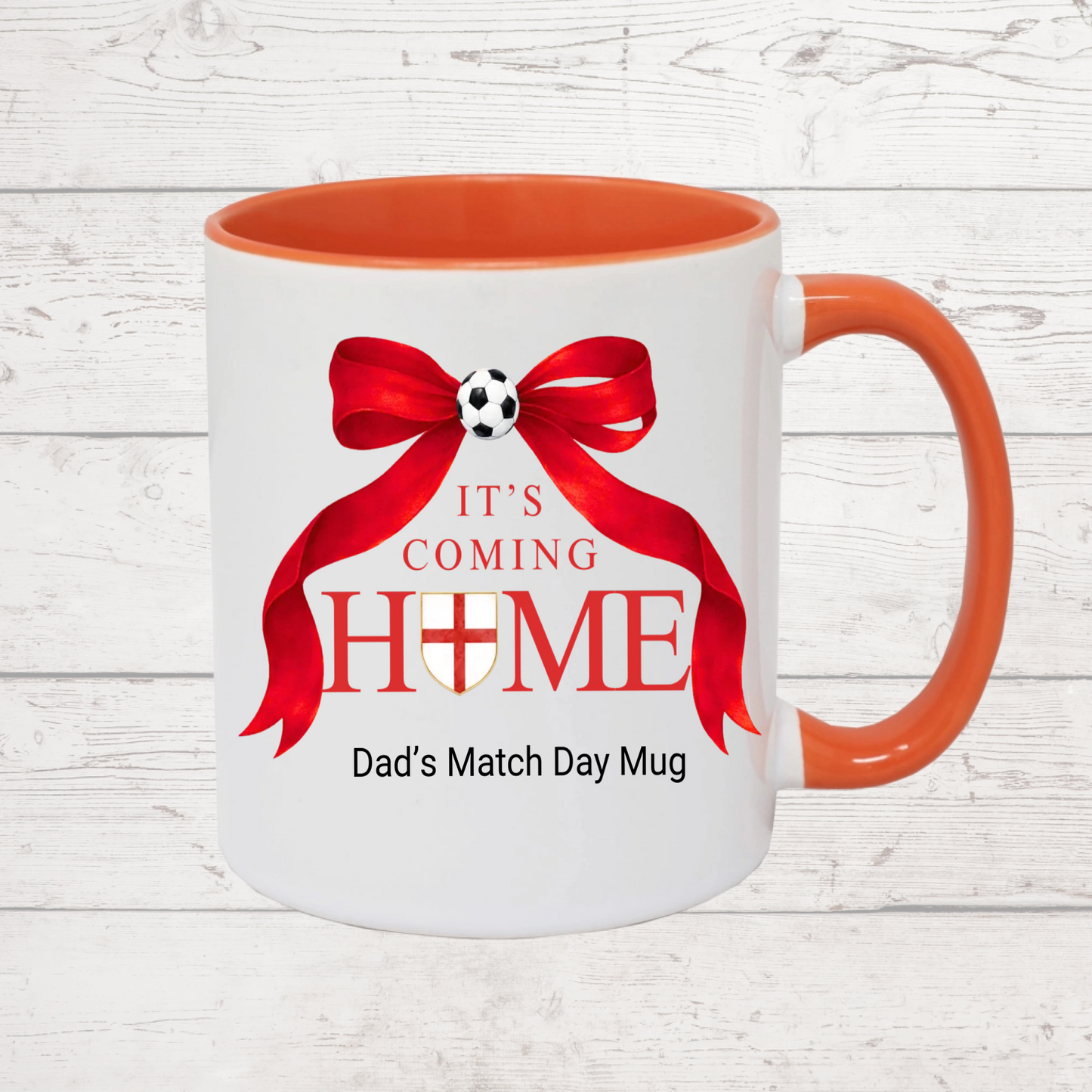 ⚽ Personalised “It’s Coming Home” Ceramic Mug – Football Supporter Gift