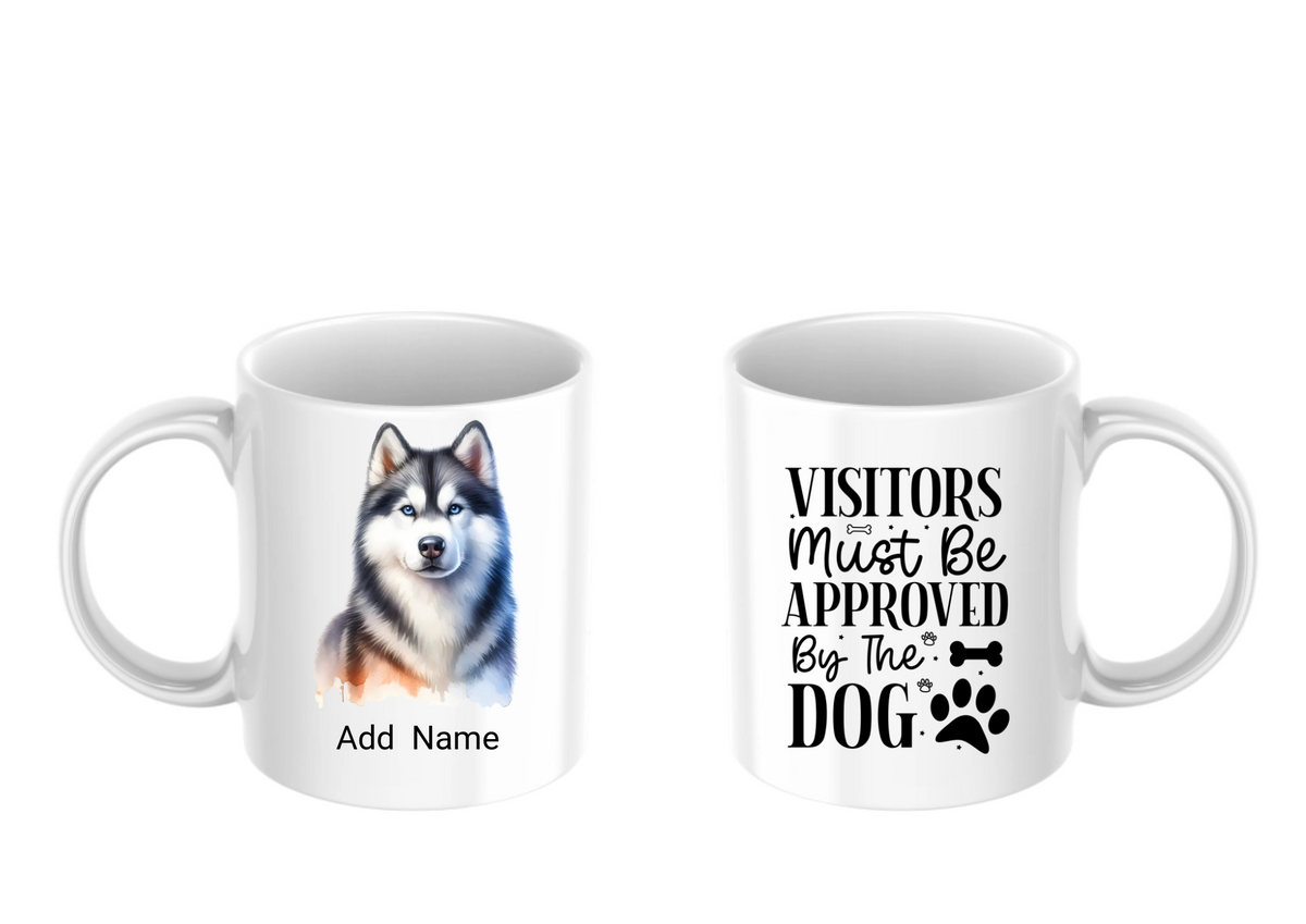 Personalised Dog Mug , Custom Dog Breed Mug , Dog Lover Gift