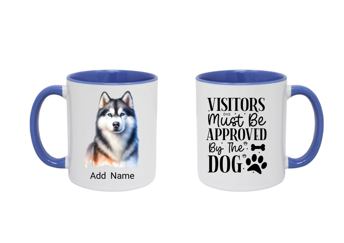 Personalised Dog Mug , Custom Dog Breed Mug , Dog Lover Gift