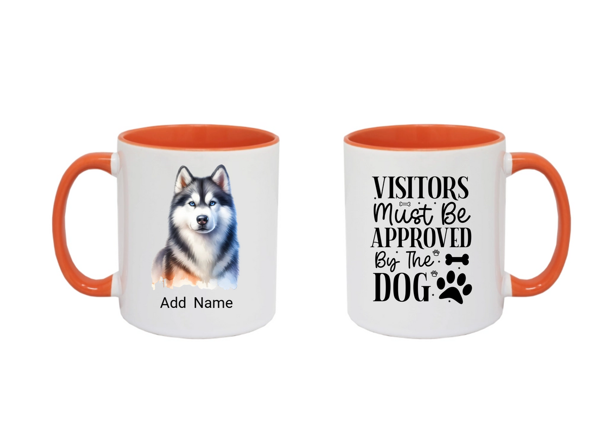 Personalised Dog Mug , Custom Dog Breed Mug , Dog Lover Gift