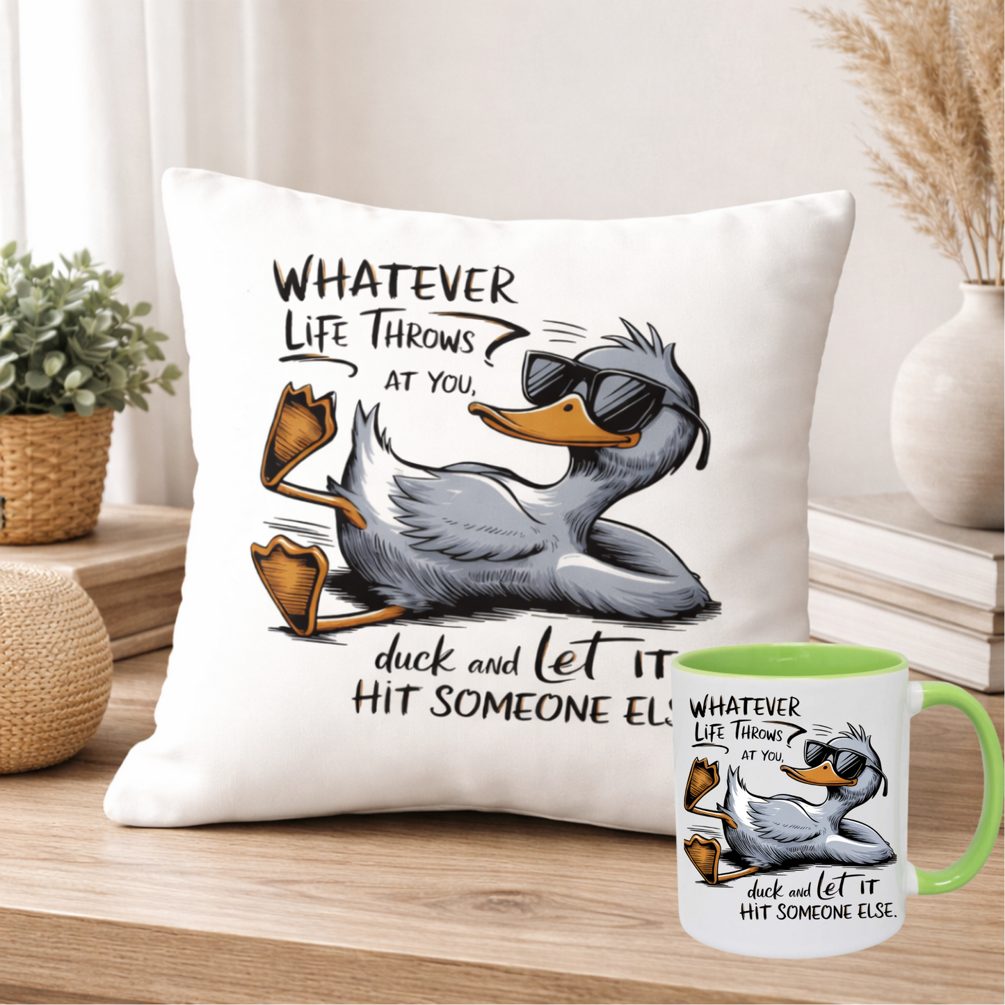 Funny Duck Mug Gift Novelty Mug UK Office Humour Gift Colour Changing Mug Birthday