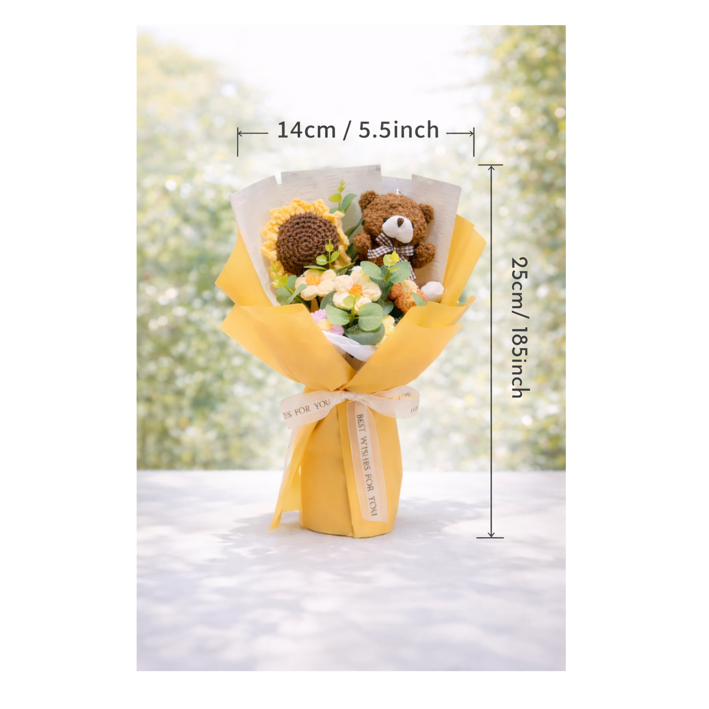 Personalised Romantic Gift Box – Teddy Bear, Custom Mug & Crochet