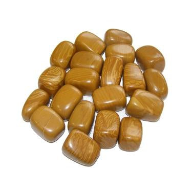 Yellow Jasper Polished Tumblestone Healing Crystals