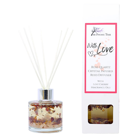 With Love - Crystal Infused Reed Diffuser