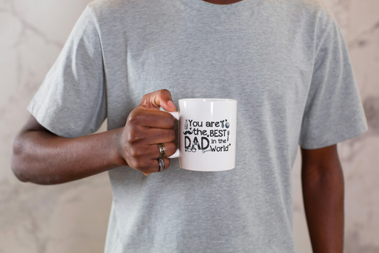 White Ceramic Mug – Father’s Day Gift for Him