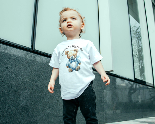 Promoted to big brother kids t-shirt .