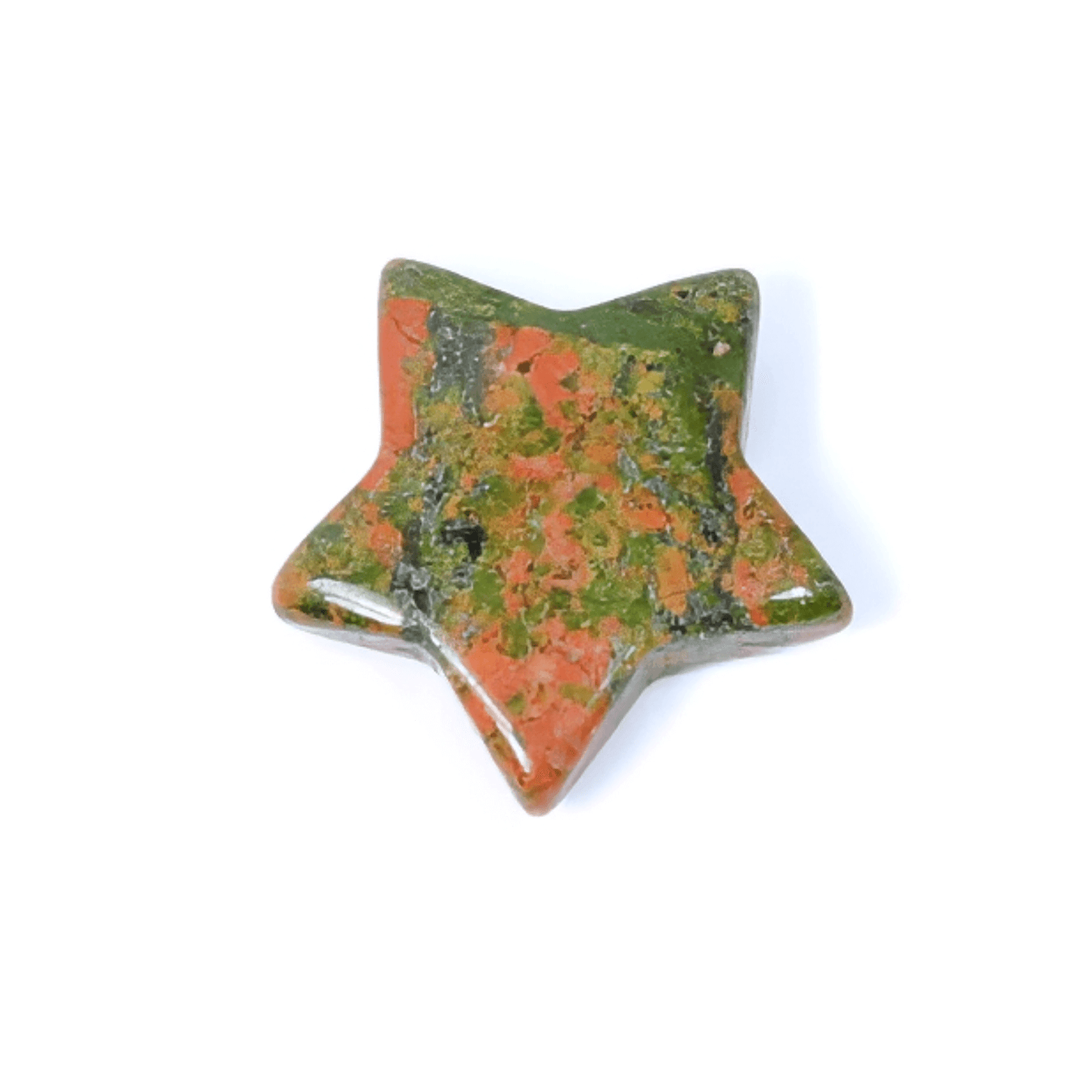 Healing Mini Star Crystal - Unakite