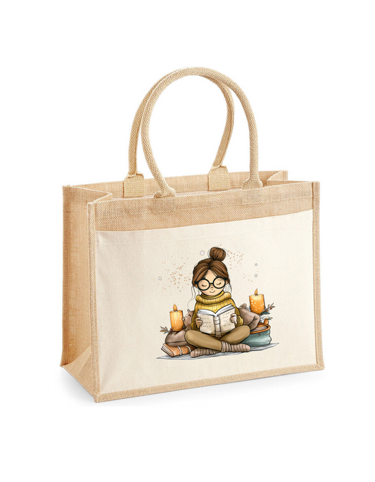 Jute Gift  Bag .