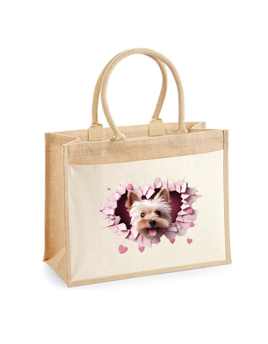 Jute Gift  Bag .