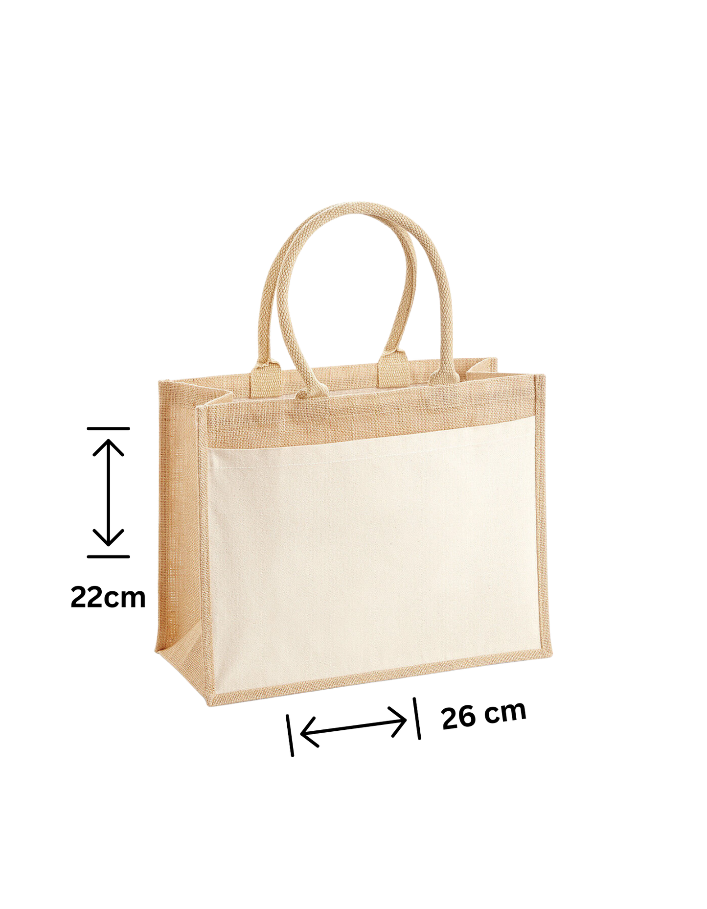 Personalised Bag with Front Pocket – Custom Teacher Gift