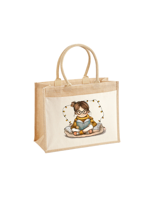 Jute Gift  Bag .