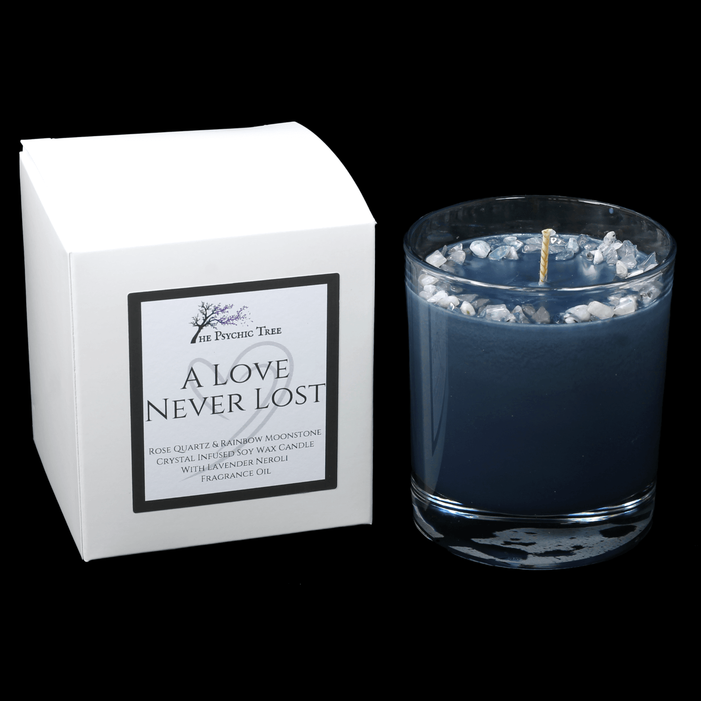 A Love Never Lost - Crystal Infused Scented Candle