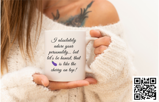 Funny Mug for Him Boyfriend Gift, Novelty Coffee Cup, Humorous Gift for Men,Joke
